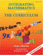 Front cover of Integrating mathematics across the curriculum by Hope Martin