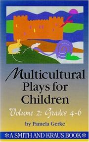 Cover of Multicultural plays for children by Pamela Gerke