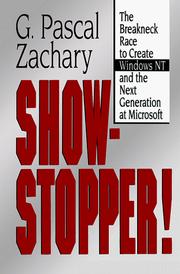 Cover of Show-Stopper! by G. Pascal Zachary
