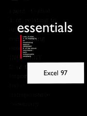 Cover of Excel 97 essentials by Suzanne Weixel