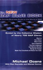 Cover of The new SAP blue book by Michael Doane