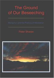 Front cover of The ground of our beseeching by Sharpe, Peter