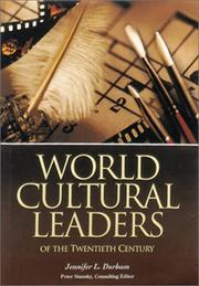Front cover of World cultural leaders of the twentieth century by Jennifer L. Durham