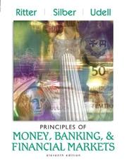 Front cover of Principles of Money, Banking and Financial Markets by Ritter, Lawrence S.