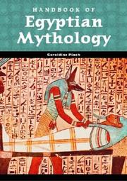 Front cover of Handbook of Egyptian mythology by Geraldine Harris