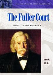 Cover of The Fuller court by James W. Ely
