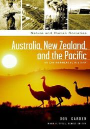Front cover of Australia, New Zealand, and the Pacific by Donald Garden