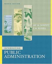 Cover of Introducing Public Administration by Jay M. Shafritz