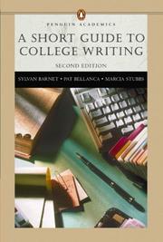 Front cover of A short guide to college writing by Sylvan Barnet