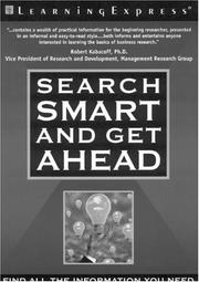 Front cover of Search Smart and Get Ahead by Susan Shelly