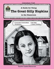 Front cover of A Guide for Using The Great Gilly Hopkins in the Classroom by COLLEEN DABNEY