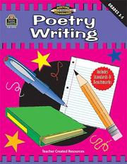 Front cover of Poetry Writing, Grades 3-5 (Meeting Writing Standards Series) by KIMBERLY A. WILLIAMS