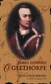 Cover of James Edward Oglethorpe by Joyce Blackburn