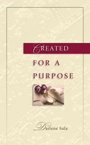 Cover of Created for a Purpose by Darlene Sala