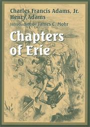 Cover of Chapters of Erie, and other essays by Charles Francis Adams Jr.