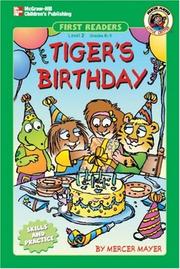 Cover of Tiger's birthday by Mercer Mayer
