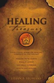 Cover of Healing Treasury by Lilian B. Yeomans