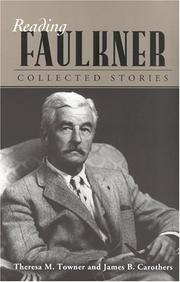 Front cover of Reading Faulkner by Theresa M. Towner
