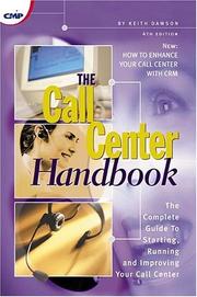 Cover of Call Center Handbook by Keith Dawson