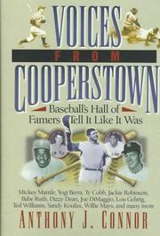 Front cover of Voices from Cooperstown by Anthony J. Connor