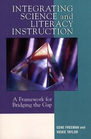 Front cover of Integrating Science and Literacy Instruction by Gene Freeman
