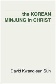 Front cover of The Korean Minjung in Christ by David Kwang-sun Suh