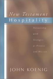 Front cover of New Testament Hospitality by John Koenig