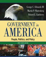 Front cover of Government in America by George C. Edwards III
