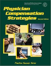Front cover of Physician compensation strategies by Craig W. Hunter
