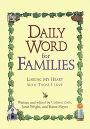 Cover of Daily word for families by Colleen Zuck
