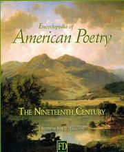 Front cover of Encyclopedia of American poetry by Eric L. Haralson
