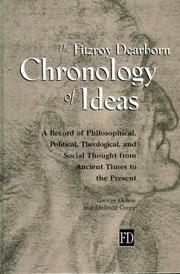 Front cover of Fitzroy Dearborn chronology of ideas by George Ochoa