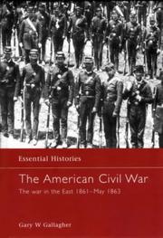 Front cover of The American Civil War by Gary W. Gallagher