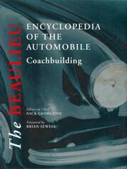 Front cover of The Beaulieu Encyclopedia of the Automobile by Nick Georgano