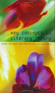 Front cover of Key concepts in literary theory by Julian Wolfreys