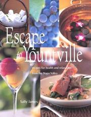 Front cover of Escape to Yountville by Sally James