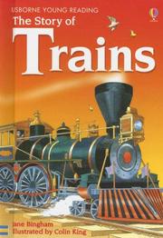 Front cover of The Story of Trains by Jane Bingham