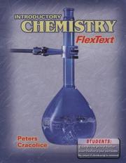 Front cover of Introductory chemistry by Edward I. Peters