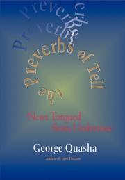 Cover of Preverbs of Tell (Provisional Editions) by George Quasha