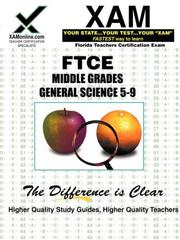 Front cover of FTCE Middle Grades General Science 5-9 by Sharon Wynne