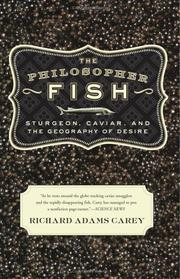 Cover of The Philosopher Fish by Richard Adams Carey