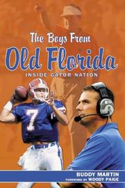 Front cover of The Boys from Old Florida by Buddy Martin