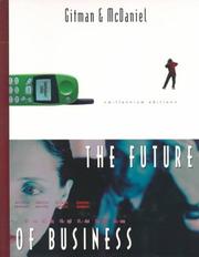 Front cover of The future of business by Lawrence Gitman