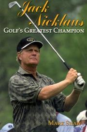Cover of Jack Nicklaus by Mark Shaw