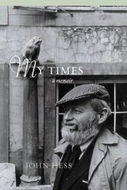 Cover of My Times by John L. Hess