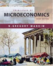 Front cover of Principles of Microeconomics (with Xtra!) by N. Gregory Mankiw