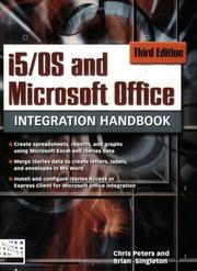 Cover of i5/OS and Microsoft Office Integration Handbook by Chris Peters