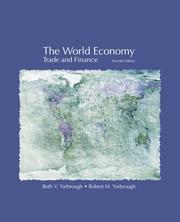 Front cover of The world economy by Beth V. Yarbrough