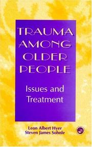Front cover of Trauma among older people by Leon Albert Hyer