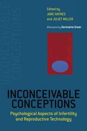Cover of Inconceivable conceptions by Jane Haynes
